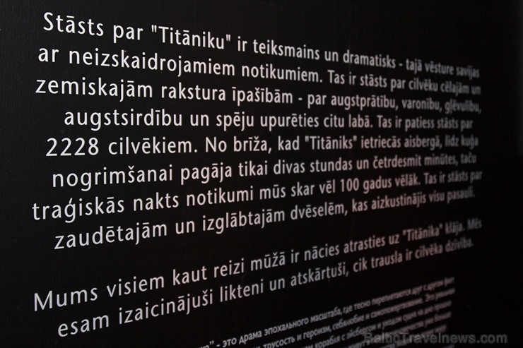 Rīgas Sporta manēžā atvērta pasaulē lielākā un vēsturiski plašākā ceļojošā izstāde par okeāna leģendu Titāniku 145644