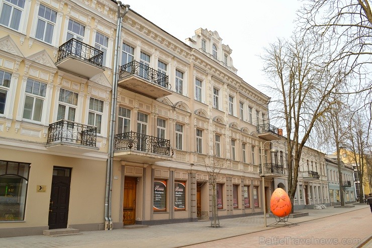 Daugavpilī Rīgas ielā tapusi Lieldienu olu galerija 145686