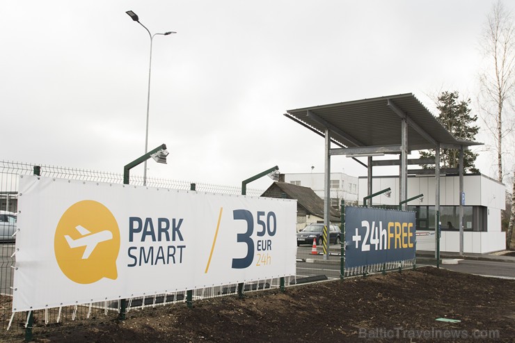 «Park Smart» ir jauna lidostas autostāvvieta. Tā ir aprīkota ar inovatīvo automašīnu numuru zīmju automātisko atpazīšanas sistēmu 146267