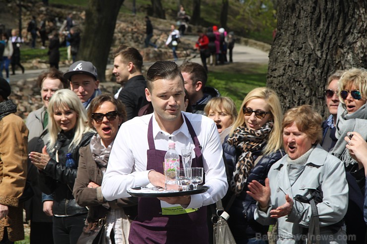 Latvijā pirmais viesmīļu skrējiens ir startējis Rīgā un noskaidrojis uzvarētājus 147753
