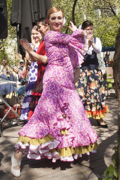 Spānijas diena Kalnciema kvartālā pulcē flamenko deju cienītājus 148428