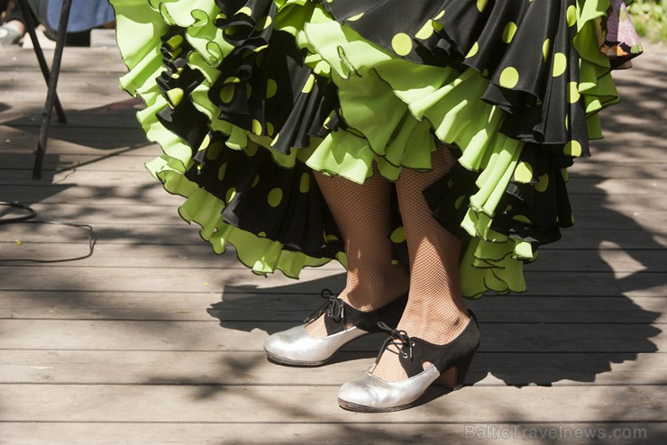 Spānijas diena Kalnciema kvartālā pulcē flamenko deju cienītājus 148433