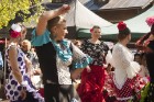 Spānijas diena Kalnciema kvartālā pulcē flamenko deju cienītājus 17