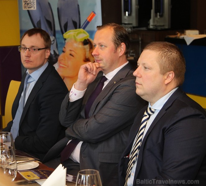 Mercure Riga Centre viesnīcas viesu uzņemšanas dienesta vadītājs Māris Alnis, Radisson Blu Rīdzene Hotel vadītājs Jānis Vālodze, SemaraH Hotel Lielupe Mercure Riga Centre viesnīcas viesu uzņemšanas dienesta vadītājs Māris Alnis, Radisson Blu Rīdzene Hotel vadītājs Jānis Vālodze, SemaraH Hotel Lielupe 148773