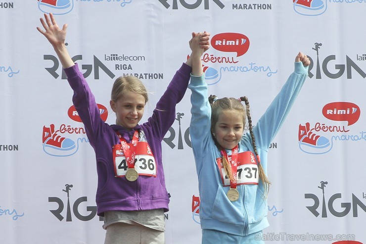 Rimi bērnu maratons pulcē vairāk kā 7000 bērnu 149246
