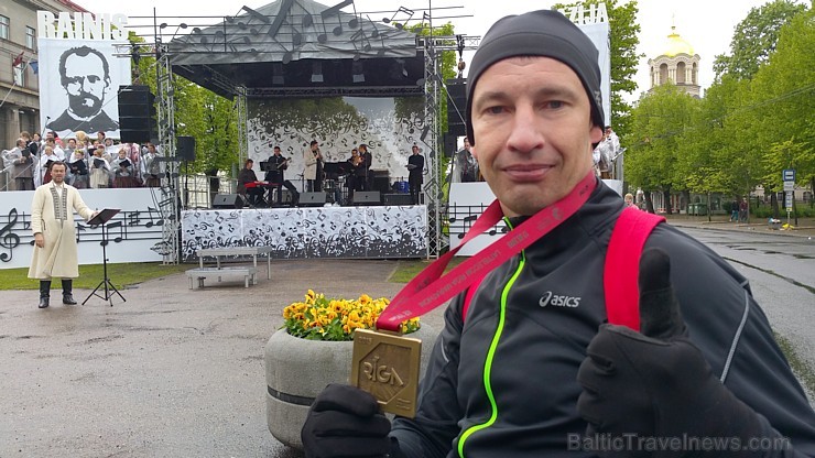 Rīga skrien tautas klases 5km un 10km «Lattelecom Rīgas maratons 2015» distances 149535