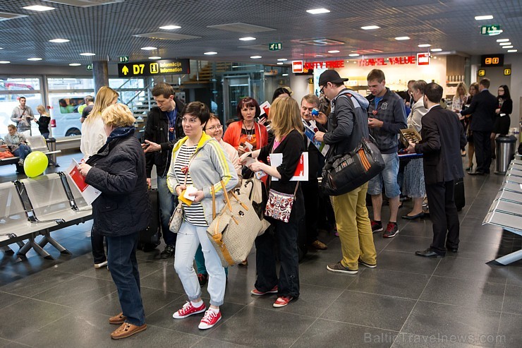 airBaltic jaunā reisa Rīga - Dubrovnika atklāšanā pulcējas Horvātijas interesenti 150153