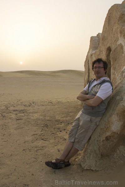 Travelnews.lv sadarbībā ar Novatours Sahāras tuksnesī apmeklē filmas «Star Wars» filmēšanas laukumu 150187