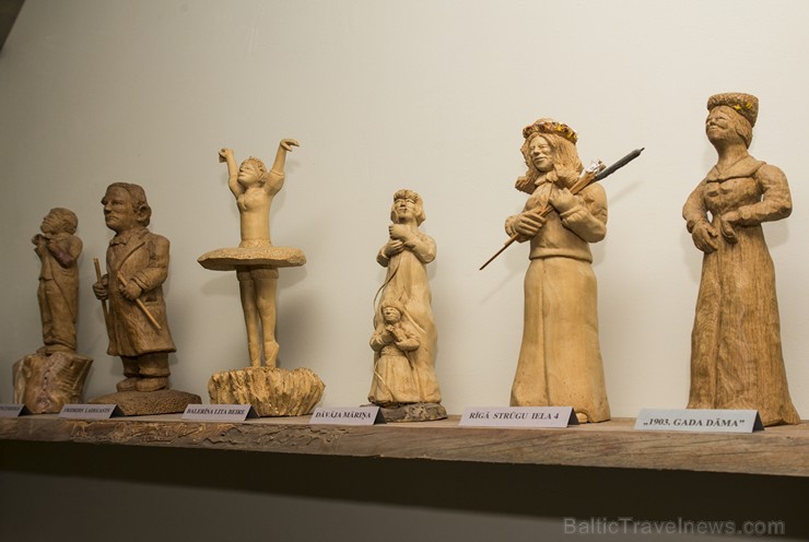 Mazsalacas novada muzej apskatāma unikāla Valtera Hirtes koka skulptūru ekspozīcija 150551