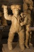 Mazsalacas novada muzej apskatāma unikāla Valtera Hirtes koka skulptūru ekspozīcija 9