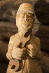 Mazsalacas novada muzej apskatāma unikāla Valtera Hirtes koka skulptūru ekspozīcija 11