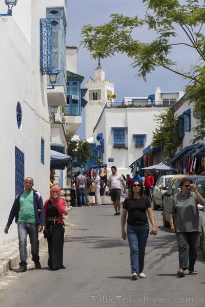 Travelnews.lv redakcija apskata populāro Sidi Bou Said pilsētu Tunisijā 150655