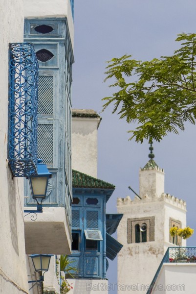 Travelnews.lv redakcija apskata populāro Sidi Bou Said pilsētu Tunisijā 150657