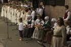 Viesturdārzā ieskandina XI Latvijas skolu jaunatnes dziesmu un deju svētkus 14