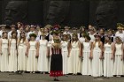 Viesturdārzā ieskandina XI Latvijas skolu jaunatnes dziesmu un deju svētkus 19
