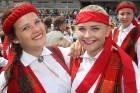 Daugavas stadionā ir grandiozi noslēdzies deju lielkoncerts «Līdz varavīksnei tikt» 41