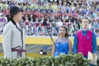XI Latvijas skolu jaunatnes dziesmu un deju svētku noslēguma koncerts uzlādē latvisko garu 12