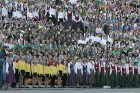 XI Latvijas skolu jaunatnes dziesmu un deju svētku noslēguma koncerts uzlādē latvisko garu 24