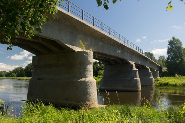 Annasmuižas dzelzsbetona tilts ir pirmais dzelzsbetona tilts Baltijā 157377