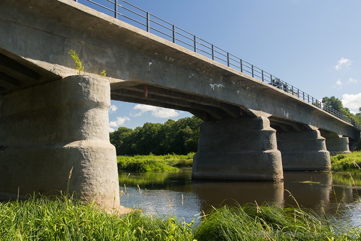 Annasmuižas dzelzsbetona tilts ir pirmais dzelzsbetona tilts Baltijā 157378