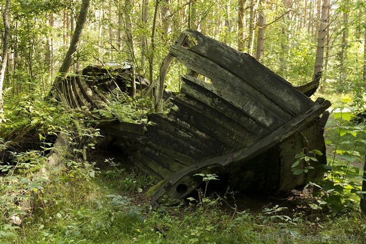 Mazirbes laivu kapsēta ir vienīgais šāda tipa apskates objekts Latvijas piekrastē 158227