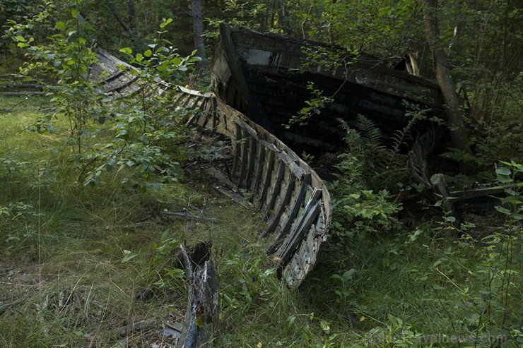 Mazirbes laivu kapsēta ir vienīgais šāda tipa apskates objekts Latvijas piekrastē 158230