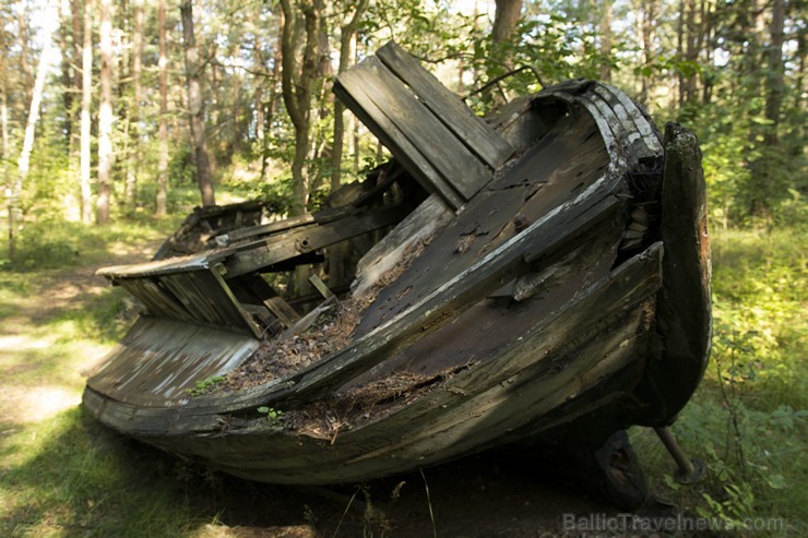 Mazirbes laivu kapsēta ir vienīgais šāda tipa apskates objekts Latvijas piekrastē 158231