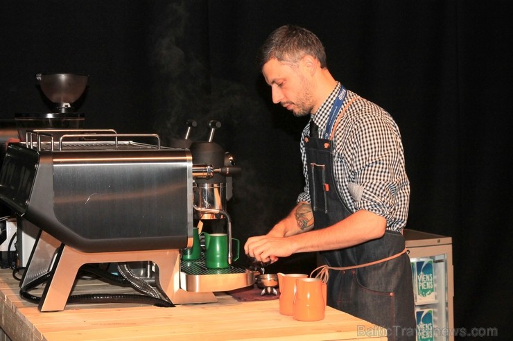 Latvijas labāko kafijas meistaru sacensības Ķīpsalā «Sanremo Opera Cup 2015» 160160