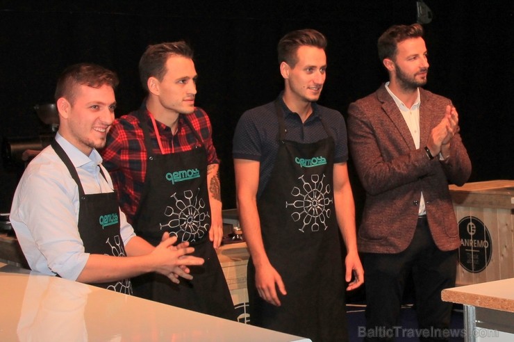 Latvijas labāko kafijas meistaru sacensības Ķīpsalā «Sanremo Opera Cup 2015» 160168