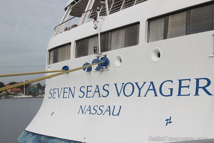 Tūrisma firma «Dream Voyage» prezentē luksus kruīzu kuģi «Seven Seas Voyager» Rīgā 160329