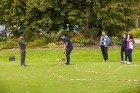 Golfa kluba «Golf Club Viesturi» atvērto durvju dienas dalībnieki ar entuziasmu apgūst golfu 15