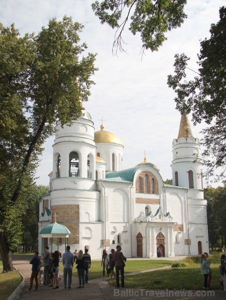 Spasa-Preobraženskas katedrāle Čerņigovā (Kijevas Krievzeme, 11.g.s.) ir viena no vecākajām celtnēm Ukrainā. Vairāk informācijas - www.chernigiv-rada. 161265