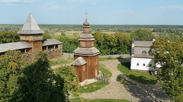 2008. gadā rekonstruētais Baturinas cietoksnis (18. gadsimta sākums). Vairāk informācijas - www.baturin-capital.gov.ua 161381