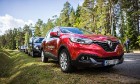 «Latvijas Gada auto 2016» rudens mediju testa brauciens dodas uz Roju 18