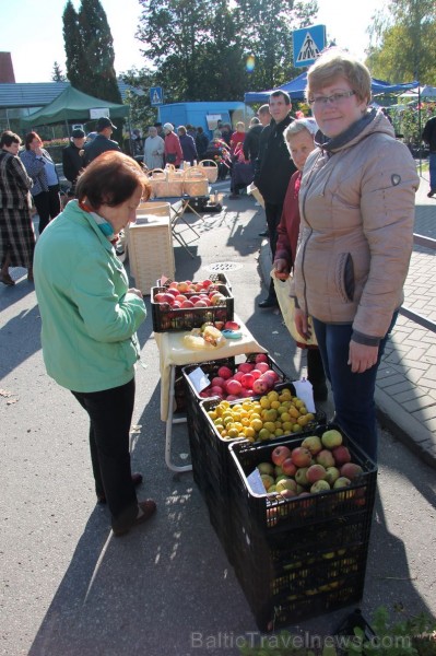 Ar bagātīgu Miķeļdienas tirgu Preiļi atzīmē ražas svētkus 162379