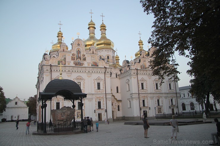 Travelnews.lv apmeklē UNESCO kultūrmantojuma pieminekli - Kijevas Pečoru Lavras katedrāli.  Vairāk informācijas - www.kyivcity.travel 163009