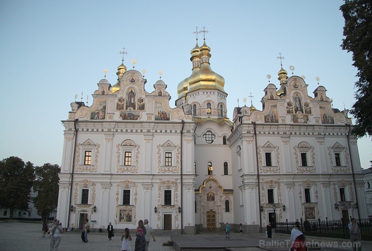 Travelnews.lv apmeklē UNESCO kultūrmantojuma pieminekli - Kijevas Pečoru Lavras katedrāli.  Vairāk informācijas - www.kyivcity.travel 163010