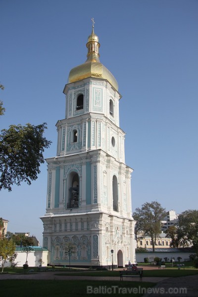 Travelnews.lv apmeklē Kijevas Svētās Sofijas katedrāli. Vairāk informācijas - www.kyivcity.travel 163044
