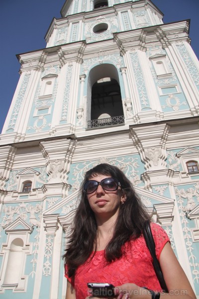 Travelnews.lv apmeklē Kijevas Svētās Sofijas katedrāli. Vairāk informācijas - www.kyivcity.travel 163045