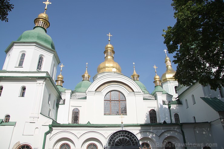 Travelnews.lv apmeklē Kijevas Svētās Sofijas katedrāli. Vairāk informācijas - www.kyivcity.travel 163047
