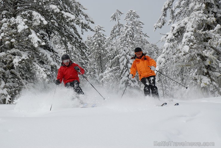 Kanādas pilsēta Rossland ir ideāla vieta ziemas priekiem 165249