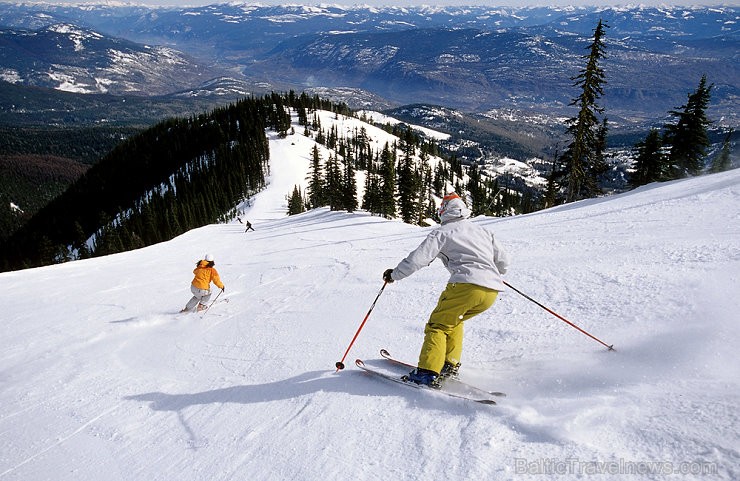 Kanādas pilsēta Rossland ir ideāla vieta ziemas priekiem 165251