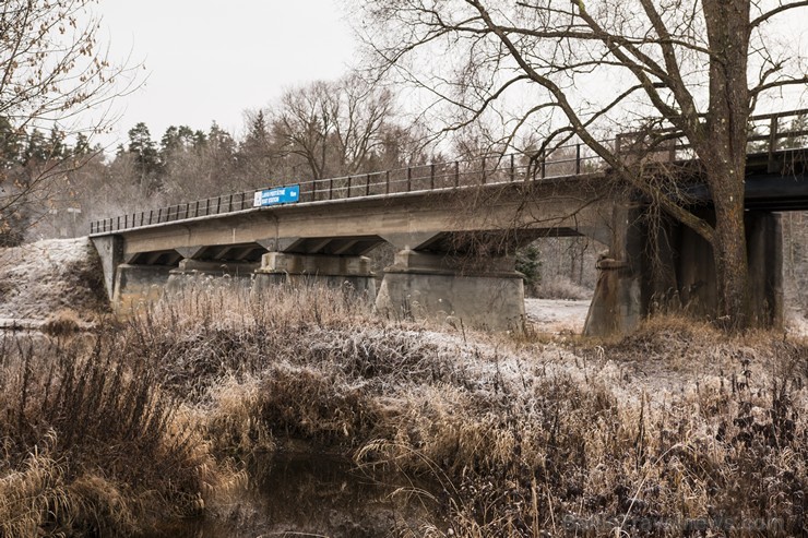 Tilts pār Gauju pie Strenčiem ir otrs vecākais daudzlaidumu dzelzbetona tilts Latvijā 165268