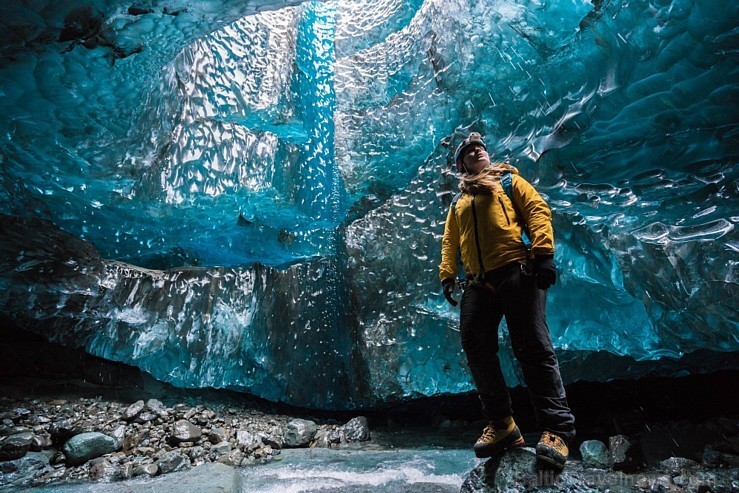 Iemūžināts Islandes Vatnajēkidla ledāja skaistums 165387
