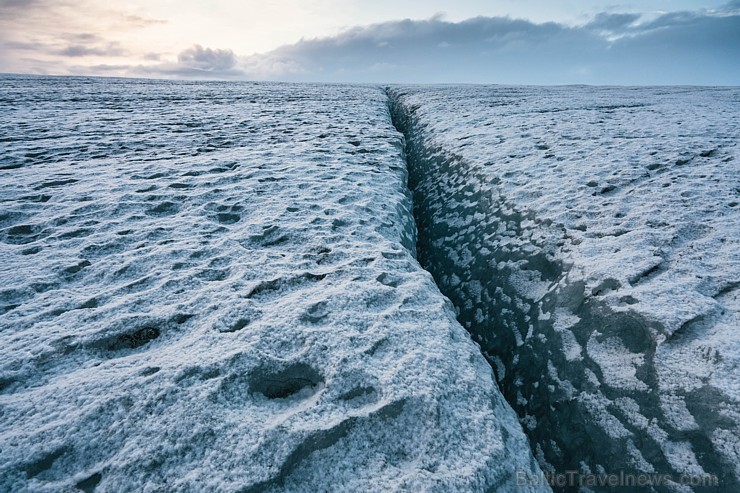 Iemūžināts Islandes Vatnajēkidla ledāja skaistums 165398