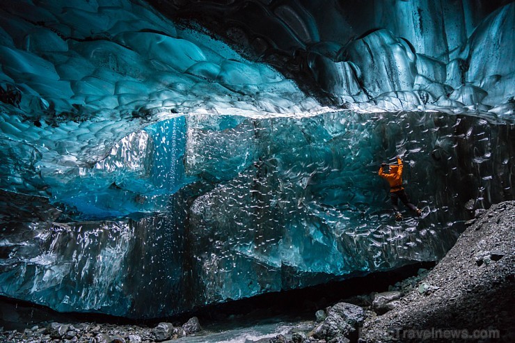 Iemūžināts Islandes Vatnajēkidla ledāja skaistums 165400