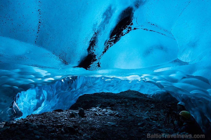 Iemūžināts Islandes Vatnajēkidla ledāja skaistums 165406