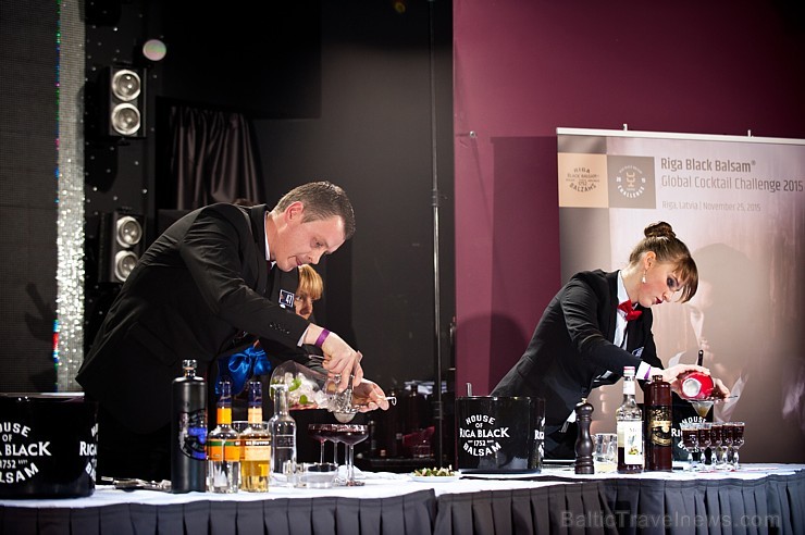 Starptautiskais bārmeņu konkurss «Riga Black Balsam Global Cocktail Challenge 2015» 165456