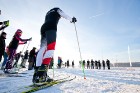 Rīdzinieki iemēģina jauno slēpošanas trasi 8