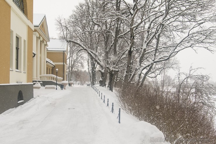 Travelnews.lv apskata sniegoto Skrundas muižu un parku 167633
